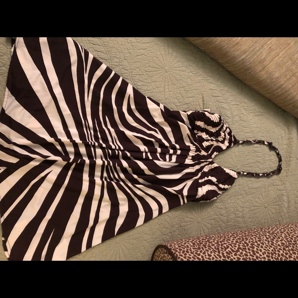 BCBG animal print dress